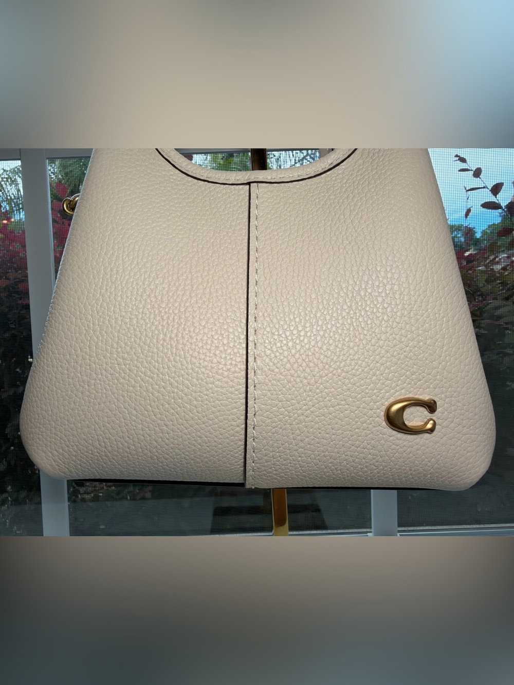 NWT🌷Coach Lana Convertible Clutch Handle Bag 19 in “Chalk” - Picture 3 of 11